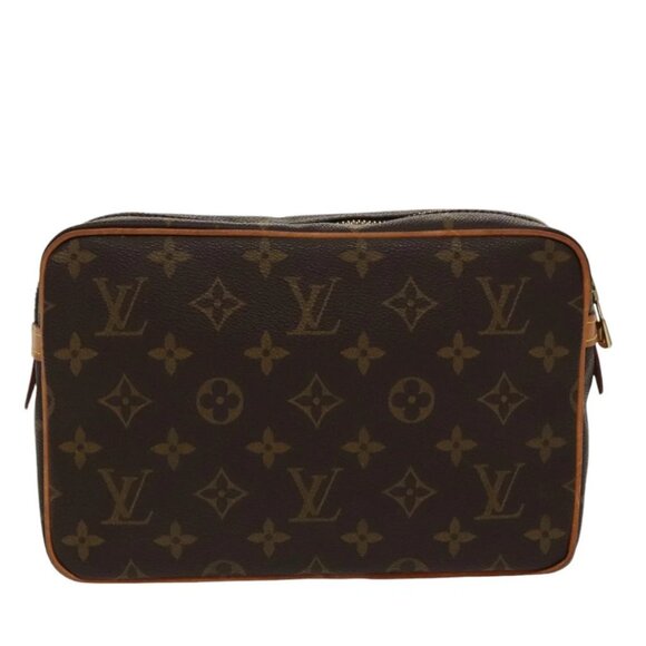 LOUIS VUITTON Monogram Compiegne 23 Clutch Bag - Picture 2 of 16